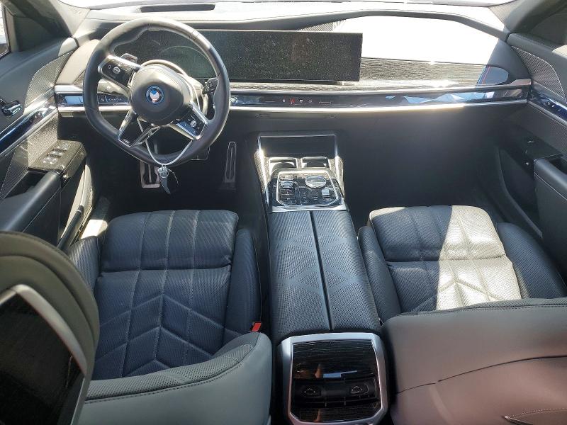 2024 Bmw I7 მანქანა იყიდება აუქციონზე, vin: WBY53EJ07RCP86799, აუქციონის ნომერი: 56321846
