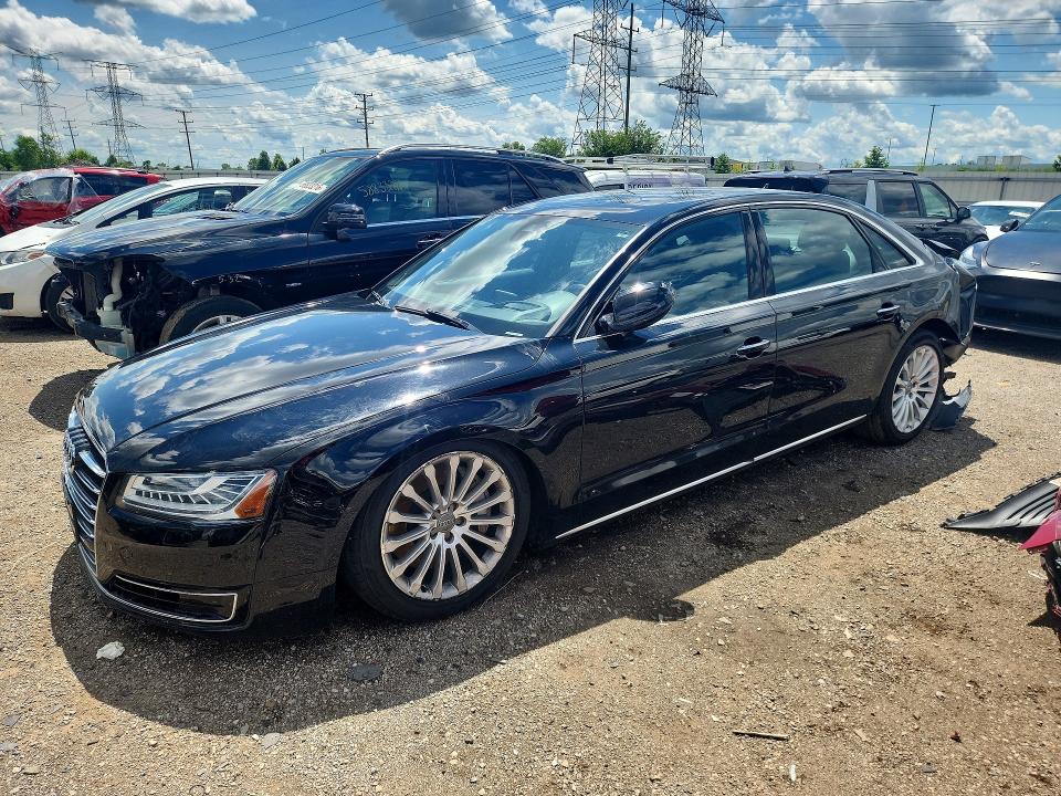58770356 :رقم المزاد ، WAU3GAFD1FN020176 vin ، 2015 Audi A8 مزاد بيع