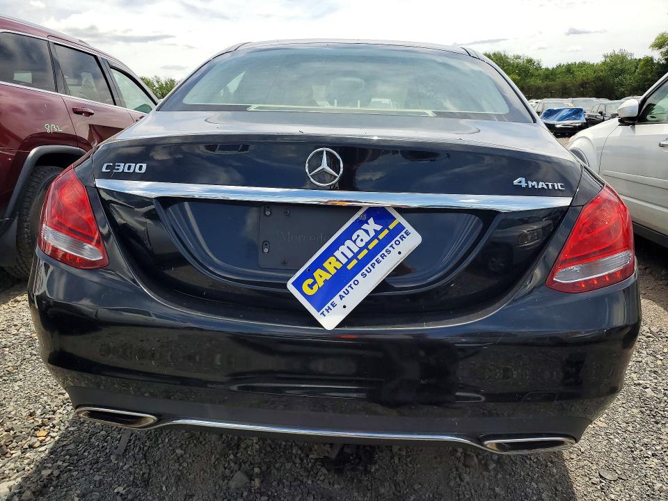 2017 Mercedes-benz C მანქანა იყიდება აუქციონზე, vin: 55SWF4KB5HU192445, აუქციონის ნომერი: 57649906