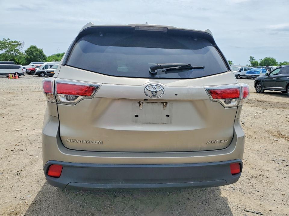 Aukcja sprzedaży 2016 Toyota Highlander, vin: 5TDJKRFH7GS318530, numer aukcji: 58274076