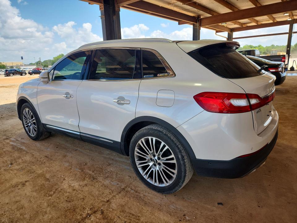 Aukcja sprzedaży 2016 Lincoln Mkx, vin: 2LMPJ6LR7GBL37203, numer aukcji: 58016586