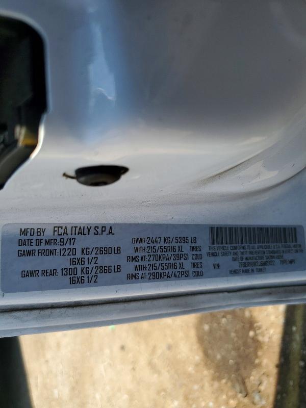 Aukcja sprzedaży 2018 Ram Promaster City, vin: ZFBERFBB2J6H65132, numer aukcji: 57421866