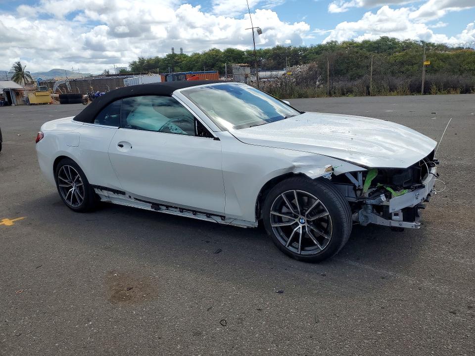57261536 :رقم المزاد ، WBA23AT05NCK77599 vin ، 2022 Bmw 430i مزاد بيع