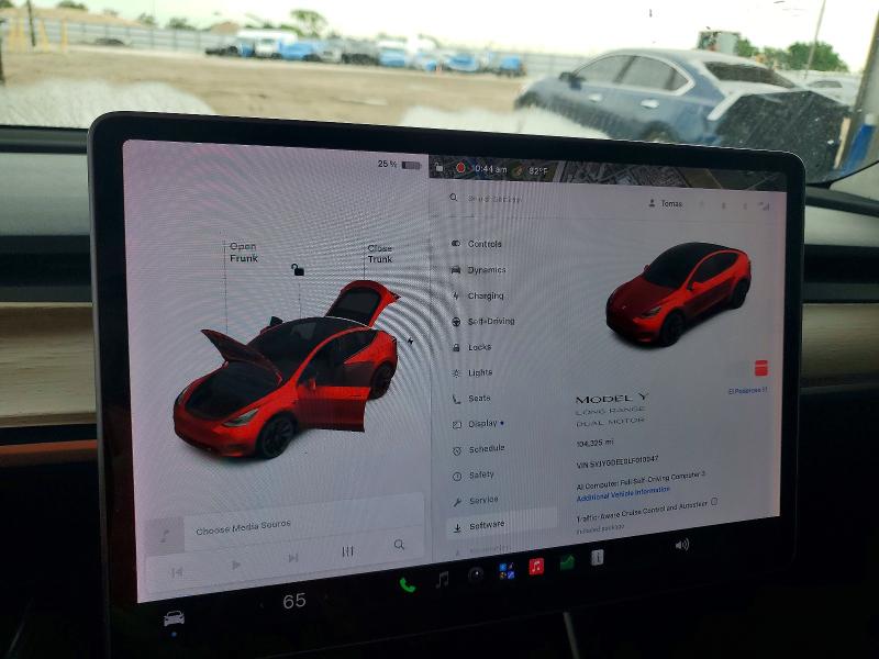 2020 Tesla Model Y მანქანა იყიდება აუქციონზე, vin: 5YJYGDEE0LF010947, აუქციონის ნომერი: 55775786