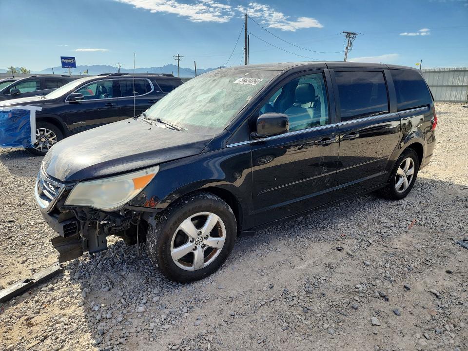 2010 Volkswagen Routan მანქანა იყიდება აუქციონზე, vin: 2V4RW5DX2AR184395, აუქციონის ნომერი: 58634996