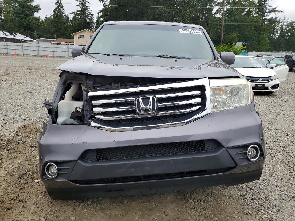 59001496 :رقم المزاد ، 5FNYF4H90FB025227 vin ، 2015 Honda Pilot مزاد بيع