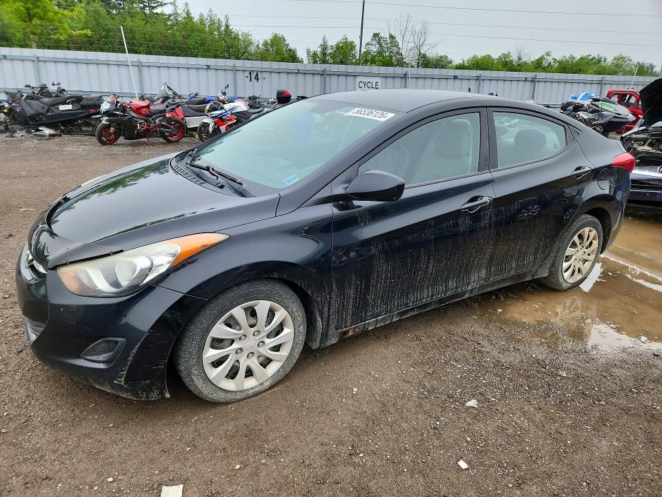 56536126 :رقم المزاد ، 5NPDH4AE6DH163353 vin ، 2013 Hyundai Elantra مزاد بيع