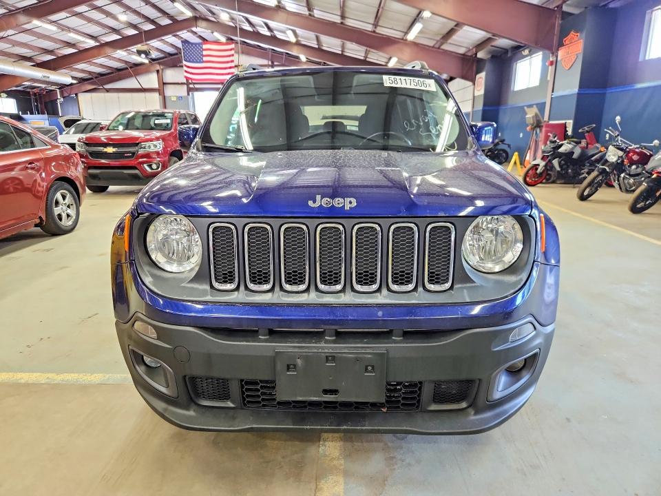 Продажа на аукционе авто 2016 Jeep Renegade, vin: ZACCJBBW0GPD15585, номер лота: 58117506