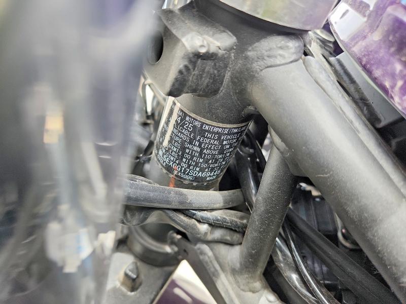 56052206 :رقم المزاد ، ML5EXGG17SDA69446 vin ، 2025 Kawasaki Ex500 مزاد بيع