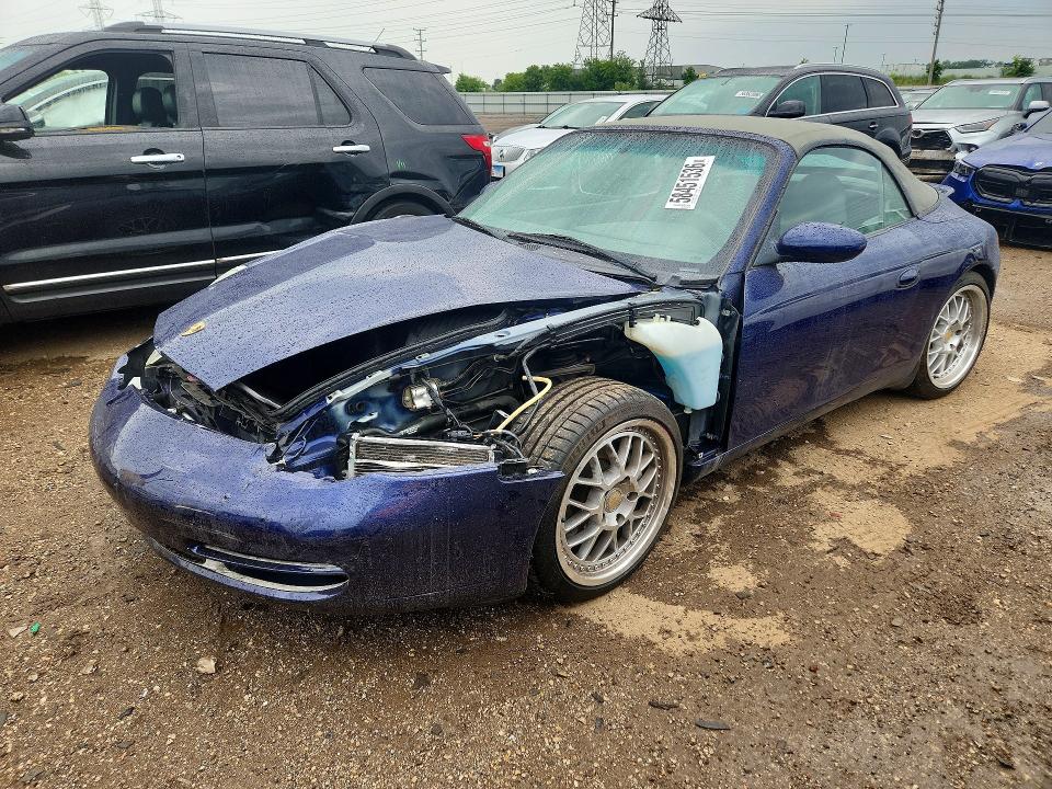 58451536 :رقم المزاد ، WP0CA2992YS650911 vin ، 2000 Porsche Carrera مزاد بيع