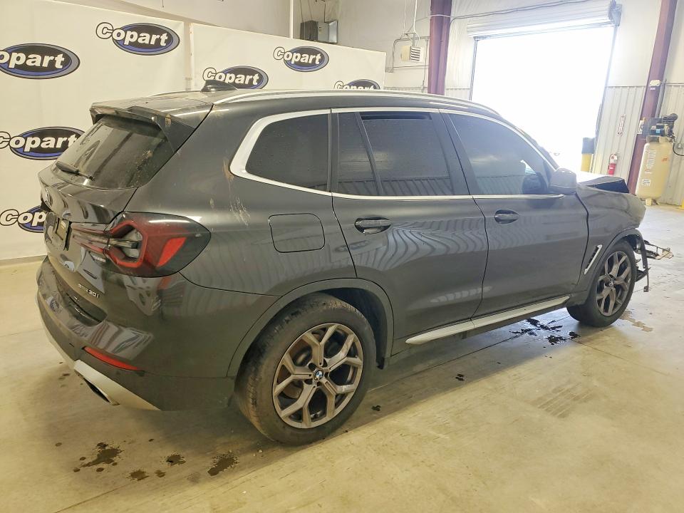 2022 Bmw X3 მანქანა იყიდება აუქციონზე, vin: 5UX43DP04N9N34528, აუქციონის ნომერი: 57576256