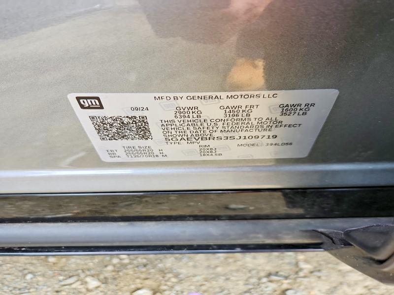 Продажа на аукционе авто 2025 Buick Enclave, vin: 5GAEVBRS3SJ109719, номер лота: 59181956