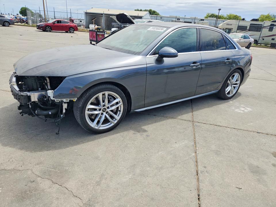 2023 Audi A4 მანქანა იყიდება აუქციონზე, vin: WAUEAAF43PN011118, აუქციონის ნომერი: 59056036