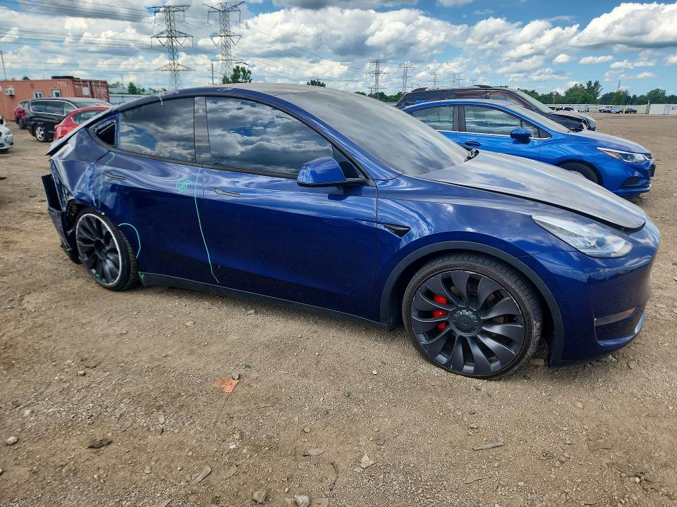 57962236 :رقم المزاد ، 5YJYGDEF1LF049636 vin ، 2020 Tesla Model Y مزاد بيع