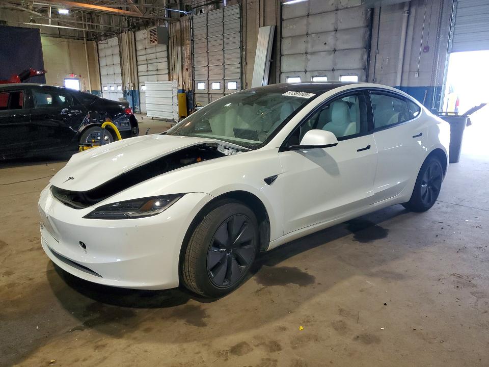 2026 Tesla Model 3 მანქანა იყიდება აუქციონზე, vin: 5YJ3E1EA1TF139727, აუქციონის ნომერი: 55389866