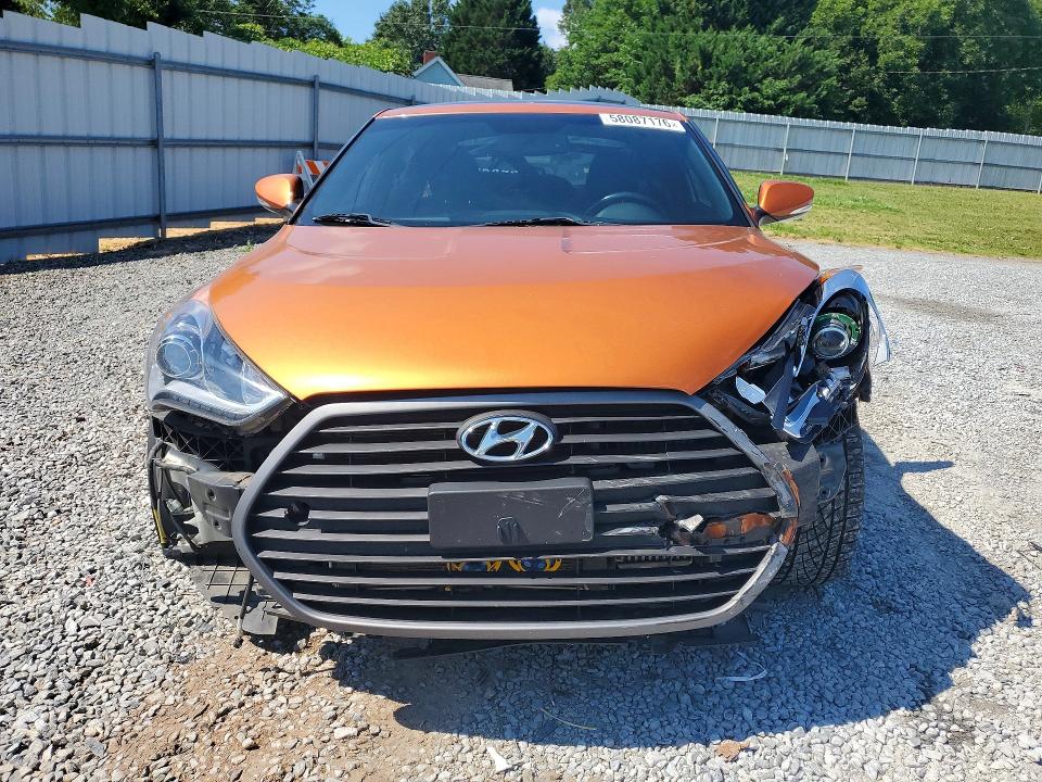 58087176 :رقم المزاد ، KMHTC6AEXGU296631 vin ، 2016 Hyundai Veloster مزاد بيع