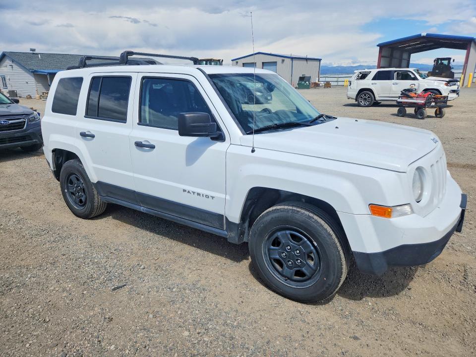 2016 Jeep Patriot მანქანა იყიდება აუქციონზე, vin: 1C4NJPBA8GD787266, აუქციონის ნომერი: 57902406