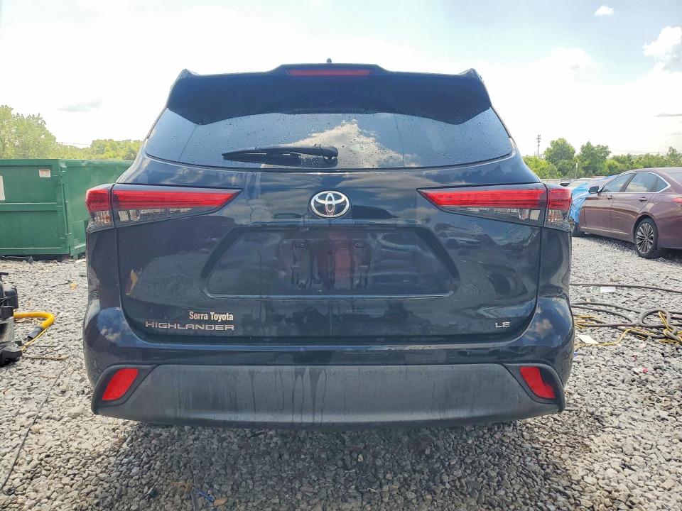 59114396 :رقم المزاد ، 5TDZZRAH2LS014084 vin ، 2020 Toyota Highlander مزاد بيع