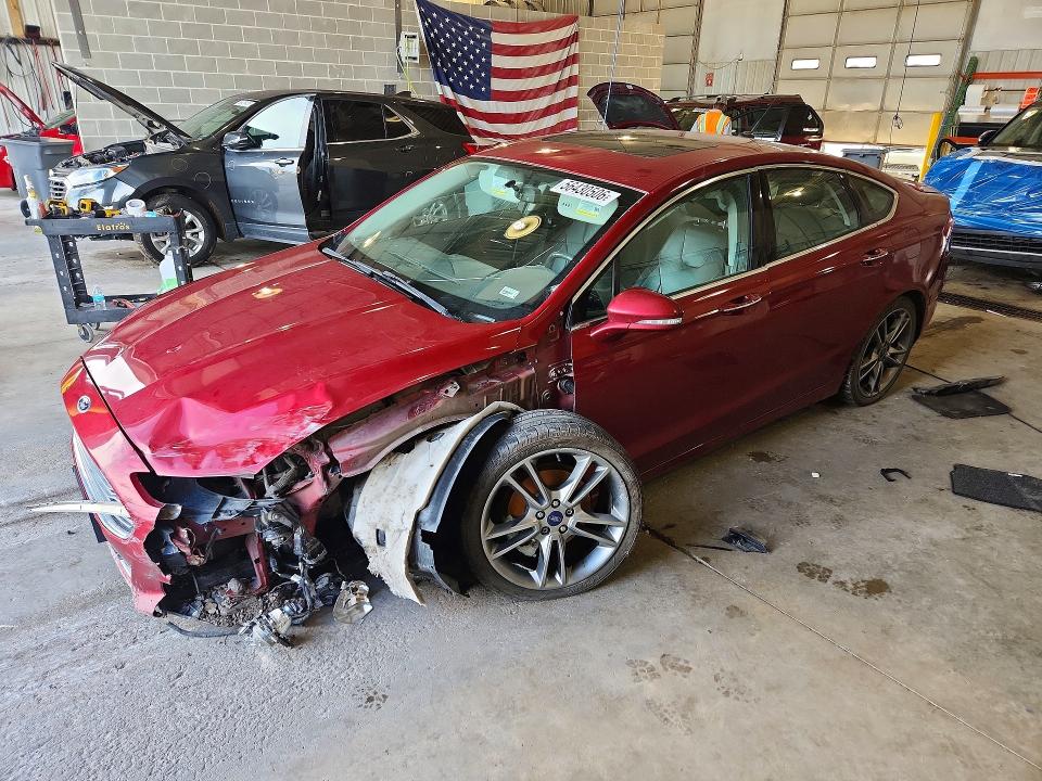 Продаж на аукціоні авто 2014 Ford Fusion 4d 2wd Titani, vin: 3FA6P0K90ER352977, номер лоту: 56430506