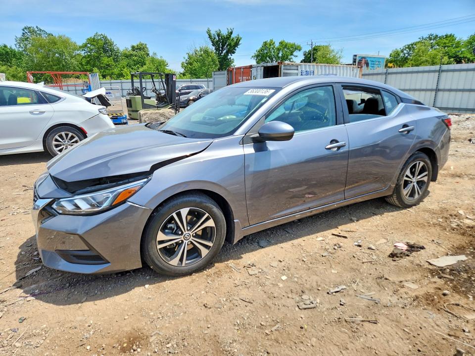 2022 Nissan Sentra მანქანა იყიდება აუქციონზე, vin: 3N1AB8CV5NY307913, აუქციონის ნომერი: 56300136