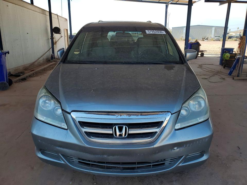 57952056 :رقم المزاد ، 5FNRL387X5B042699 vin ، 2005 Honda Odyssey مزاد بيع