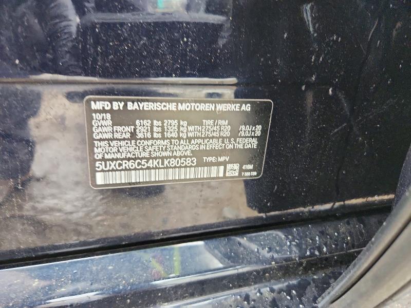 Продажа на аукционе авто 2019 Bmw X5, vin: 5UXCR6C54KLK80583, номер лота: 57677446