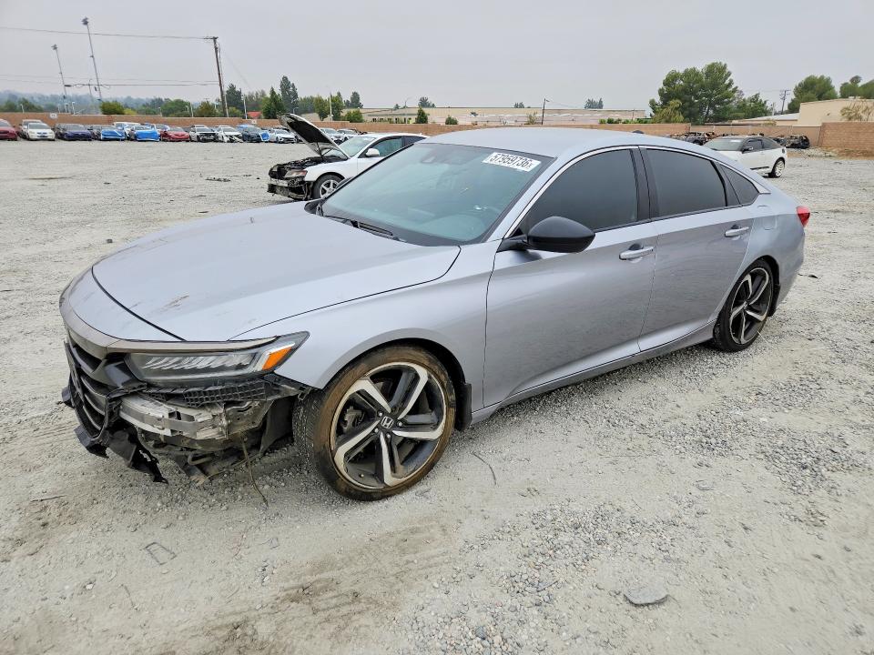 2021 Honda Accord მანქანა იყიდება აუქციონზე, vin: 1HGCV1F30MA086823, აუქციონის ნომერი: 57959736