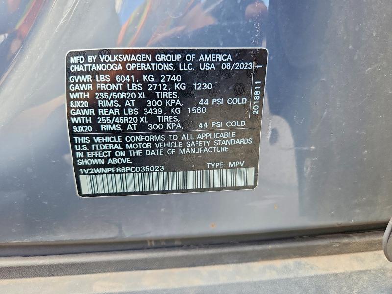 Aukcja sprzedaży 2023 Volkswagen Id.4, vin: 1V2WNPE86PC035023, numer aukcji: 56497006