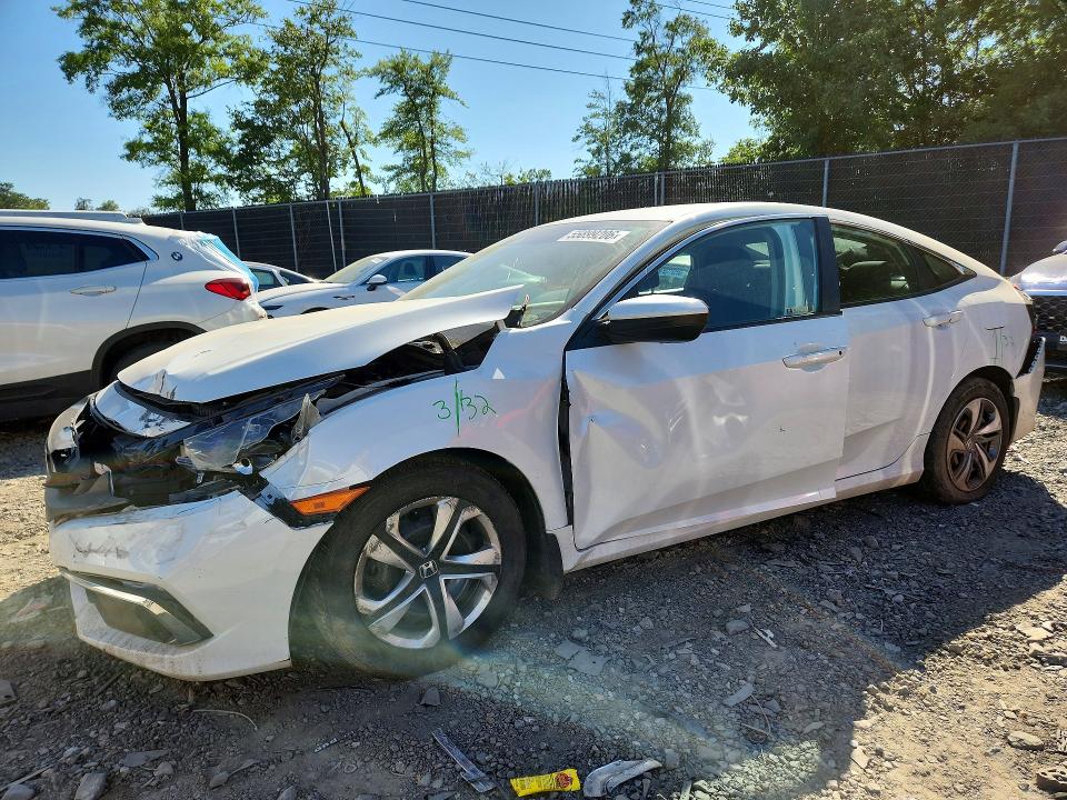 55899206 :رقم المزاد ، 19XFC2F61KE020857 vin ، 2019 Honda Civic مزاد بيع
