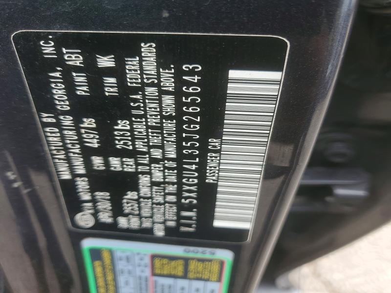 Aukcja sprzedaży 2018 Kia Optima, vin: 5XXGU4L35JG265643, numer aukcji: 58862476