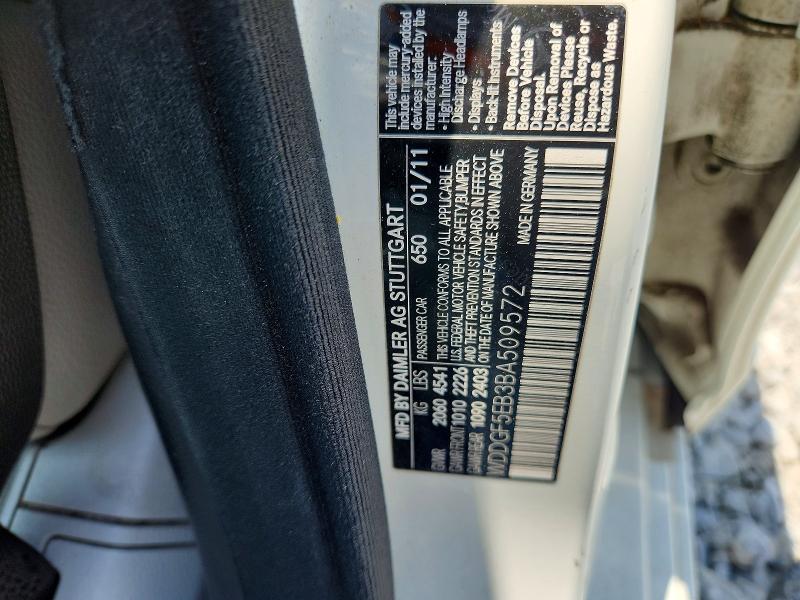 2011 Mercedes-benz C მანქანა იყიდება აუქციონზე, vin: WDDGF5EB3BA509572, აუქციონის ნომერი: 57255836