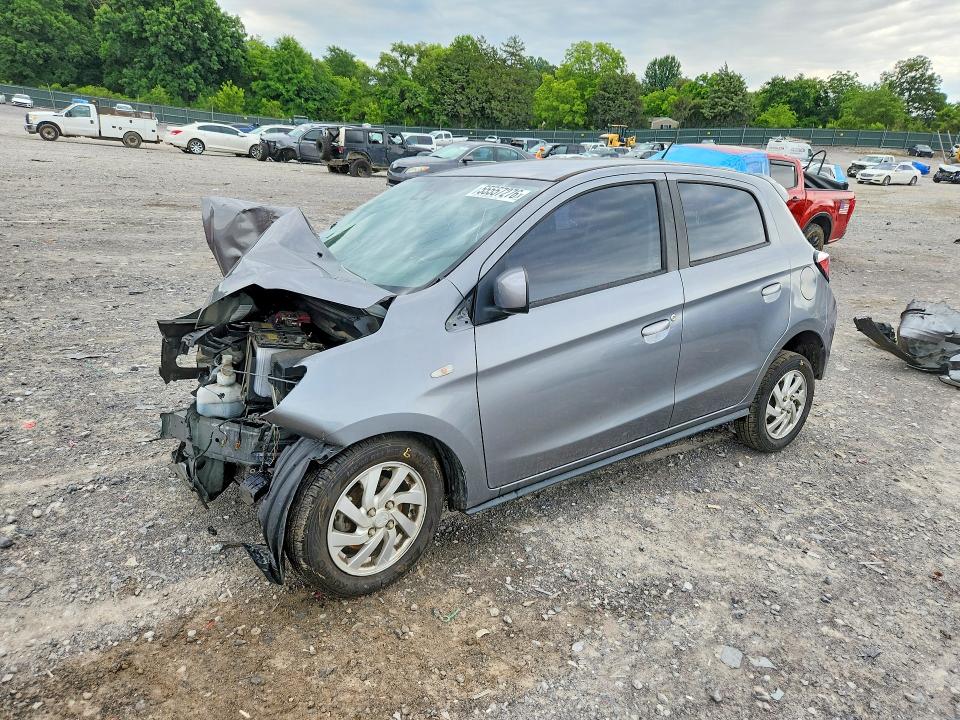2021 Mitsubishi Mirage მანქანა იყიდება აუქციონზე, vin: ML32AUHJ5MH008549, აუქციონის ნომერი: 55557276