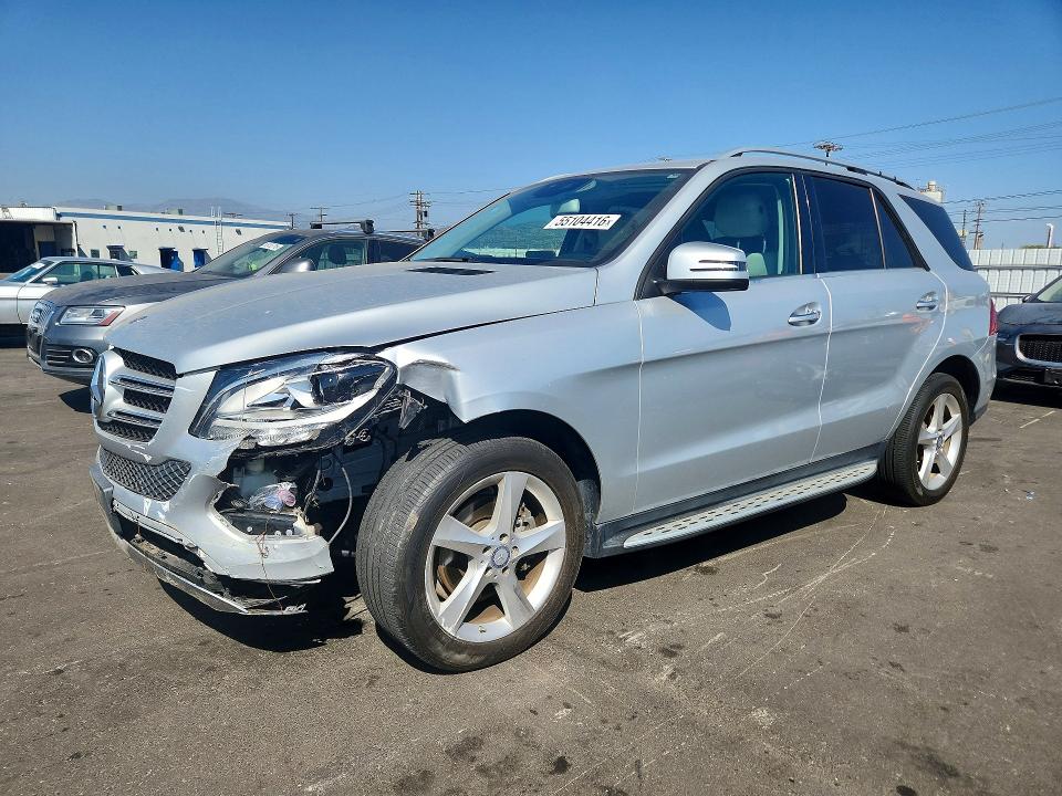 2016 Mercedes-benz Gle მანქანა იყიდება აუქციონზე, vin: 4JGDA5JB9GA720070, აუქციონის ნომერი: 55104416