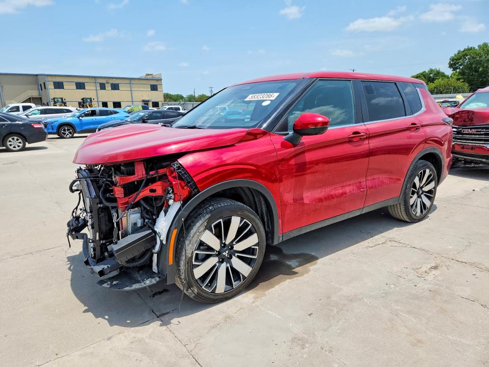 58323286 :رقم المزاد ، JA4J3VA84SZ021424 vin ، 2025 Mitsubishi Outlander مزاد بيع