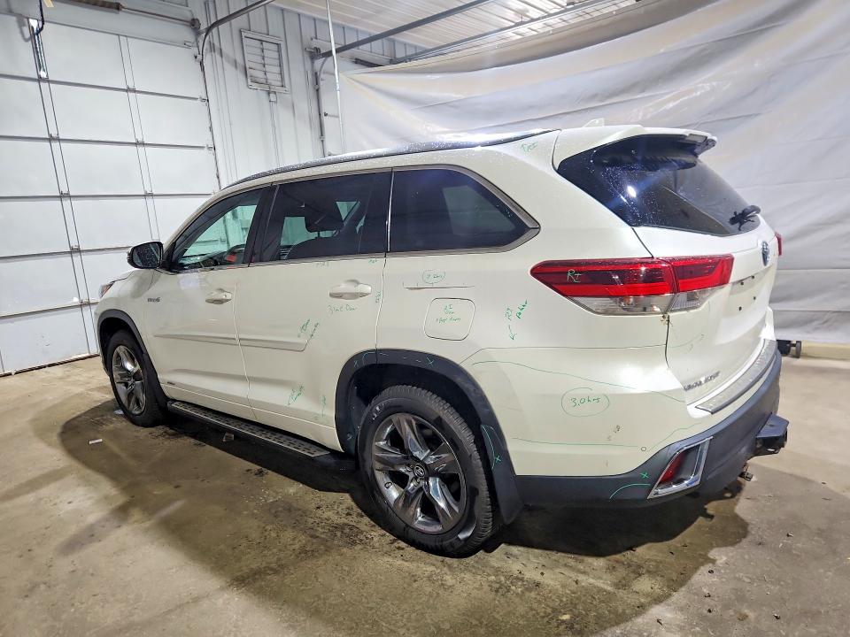 2018 Toyota Highlander Hybrid მანქანა იყიდება აუქციონზე, vin: 5TDDGRFH0JS050555, აუქციონის ნომერი: 54759706