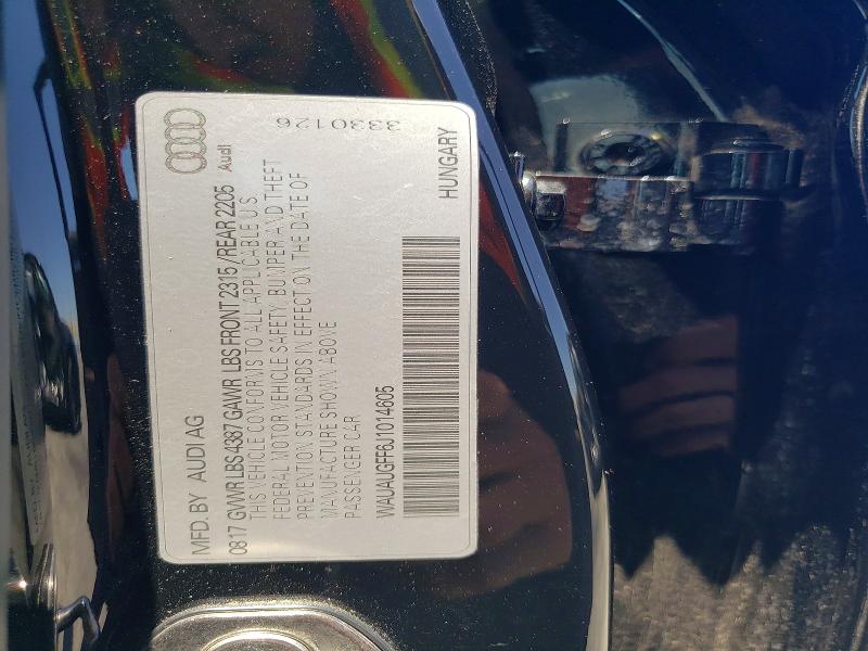 Продажа на аукционе авто 2018 Audi A3, vin: WAUAUGFF6J1014605, номер лота: 57425666