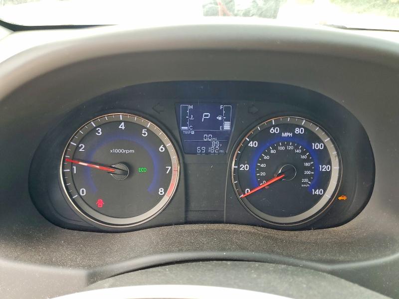 57511686 :رقم المزاد ، KMHCT4AE6HU369743 vin ، 2017 Hyundai Accent مزاد بيع
