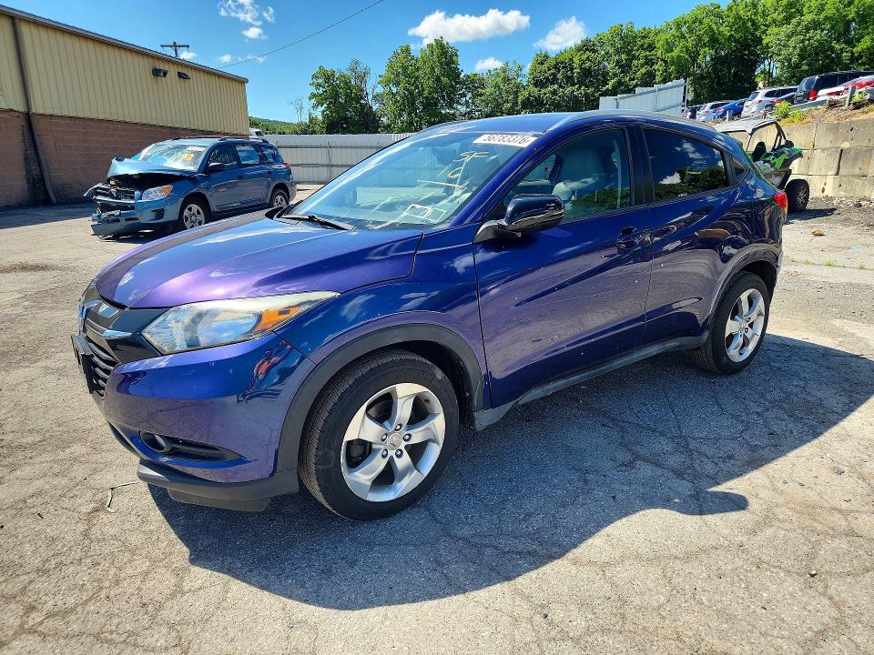 2016 Honda Hr-v მანქანა იყიდება აუქციონზე, vin: 3CZRU6H74GM736666, აუქციონის ნომერი: 56783376