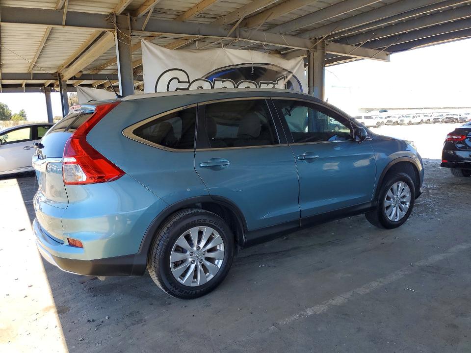 56742796 :رقم المزاد ، 2HKRM3H53FH542539 vin ، 2015 Honda Cr-v مزاد بيع