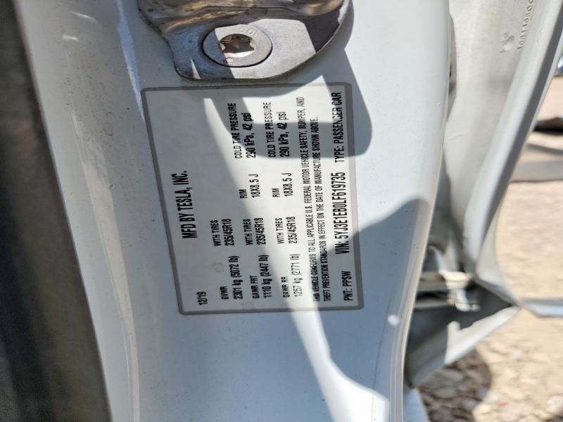 Aukcja sprzedaży 2020 Tesla Model 3, vin: 5YJ3E1EB0LF619735, numer aukcji: 57655866