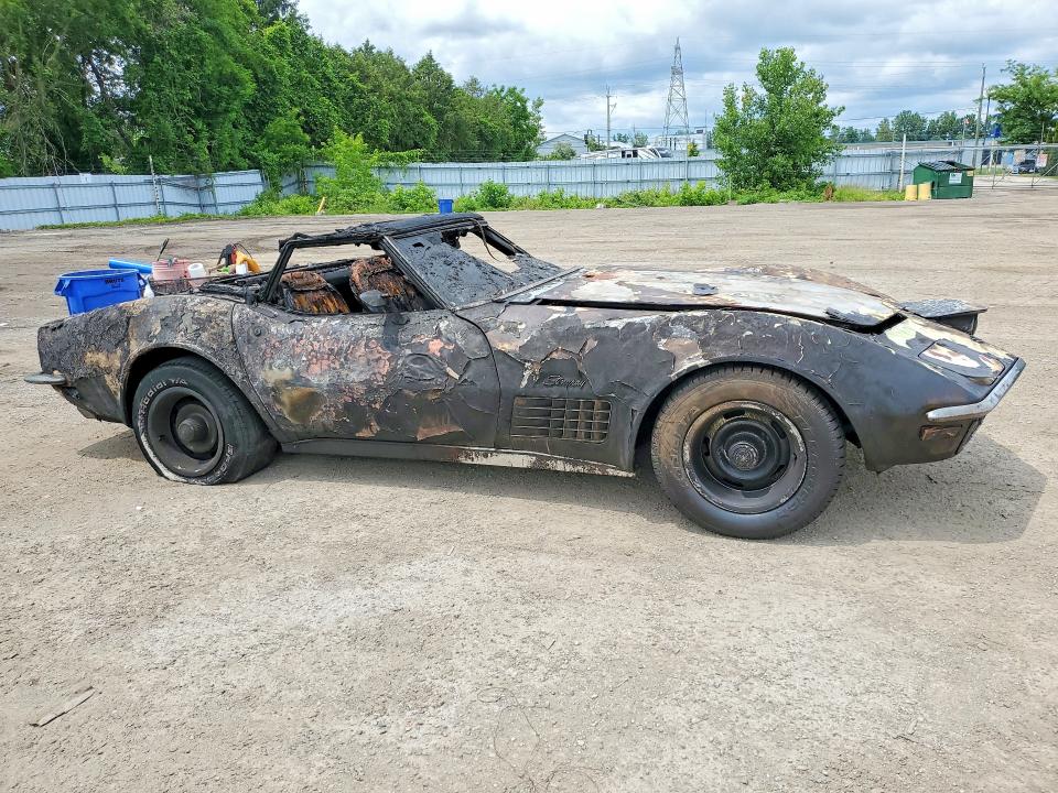 59005766 :رقم المزاد ، 1946705404938 vin ، 1970 Chevrolet Corvette مزاد بيع