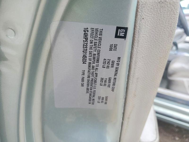 2007 Buick Lucerne მანქანა იყიდება აუქციონზე, vin: 1G4HP57237U145034, აუქციონის ნომერი: 57619306