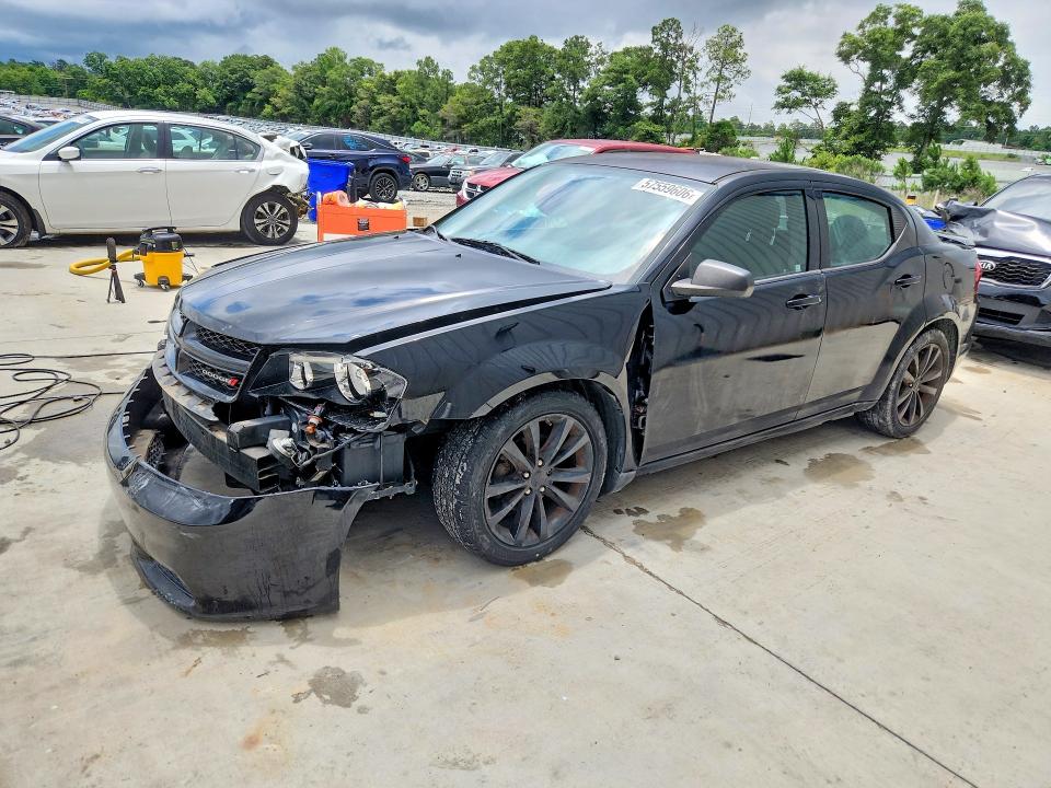 57559606 :رقم المزاد ، 1C3CDZAG4EN104135 vin ، 2014 Dodge Avenger مزاد بيع