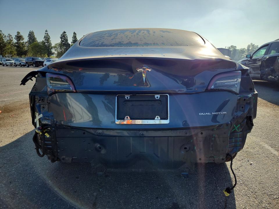 57434806 :رقم المزاد ، 5YJ3E1EB0NF275701 vin ، 2022 Tesla Model 3 مزاد بيع