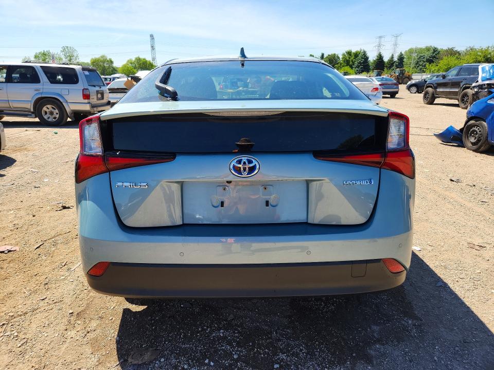 55589066 :رقم المزاد ، JTDKAMFU4M3143612 vin ، 2021 Toyota Prius مزاد بيع