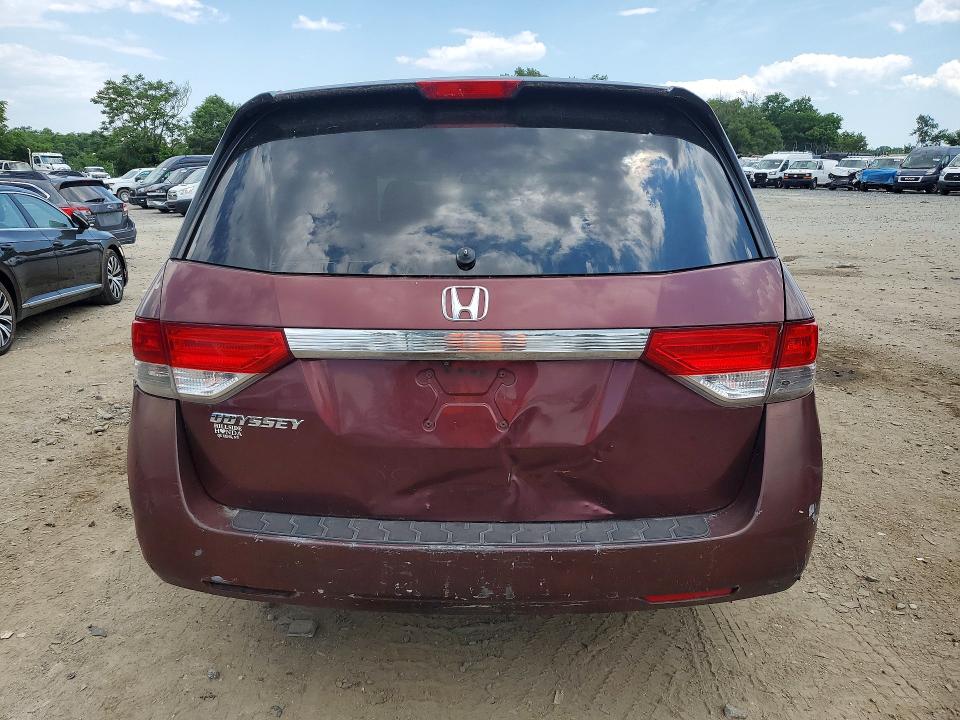 2016 Honda Odyssey მანქანა იყიდება აუქციონზე, vin: 5FNRL5H2XGB066228, აუქციონის ნომერი: 57090346
