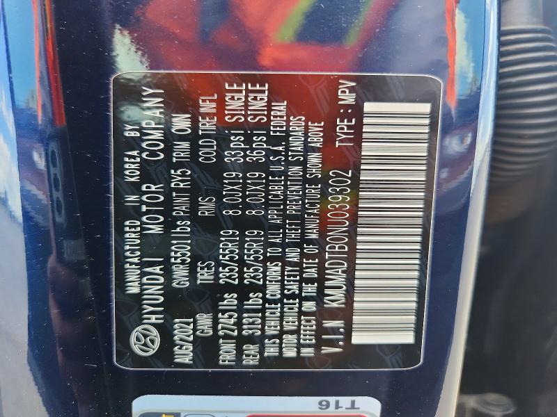 Auction sale of the 2022 Genesis Gv70, vin: KMUMADTB0NU039302, lot number: 58689876