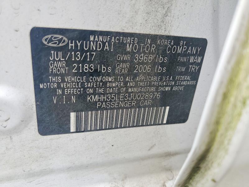 Auction sale of the 2018 Hyundai Elantra Gt, vin: KMHH35LE3JU028976, lot number: 56335806