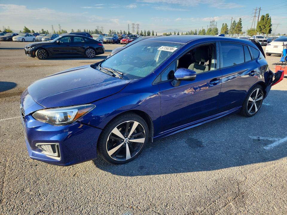 Продажа на аукционе авто 2017 Subaru Impreza, vin: 4S3GTAL63H3700665, номер лота: 57156296