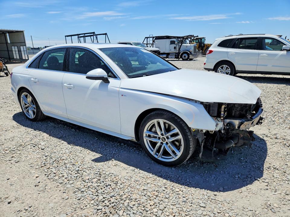 2023 Audi A4 მანქანა იყიდება აუქციონზე, vin: WAUEAAF4XPN011309, აუქციონის ნომერი: 58186636